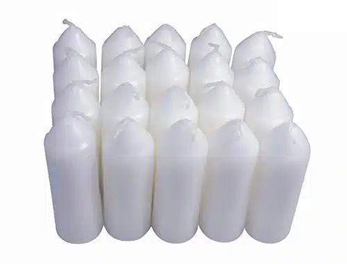 UCO Hour Survival Long Burning Emergency Candles for Lantern, White, Pack, Unscented