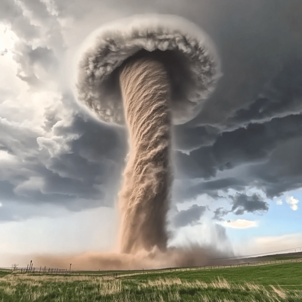 how does a tornado form